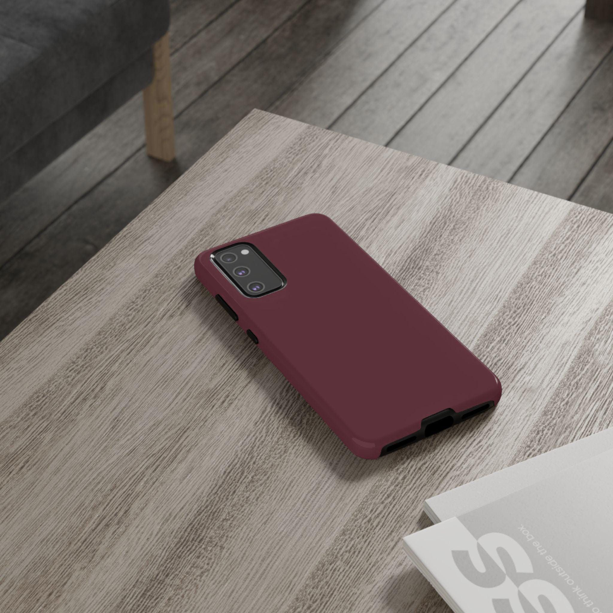 Premium Tough Burgundy Maroon Red Gift for Her Cute Phone Cases for ...