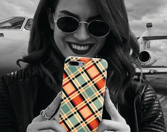 Checkered Plaid Magsafe Gift for Her Cute Phone Case for Iphone, | iPhone 16 | iPhone 15 Pro Max, Iphone 14 Pro Max, 13 12 11 10 9 8 7