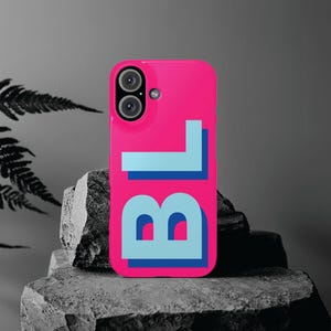 Slim Personalized Initial Custom Gift for Her Cute Phone Cases for Iphone 16 Pro Max | iPhone 15 Case | iPhone 15 Pro Max Case, Iphone 14,