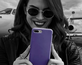 Premium Tough Purple Gift for Her Cute Phone Cases for Samsung S25 S24, S23, S22, S21, Iphone, 16, 15, 14, 13 Pro Max Ultra