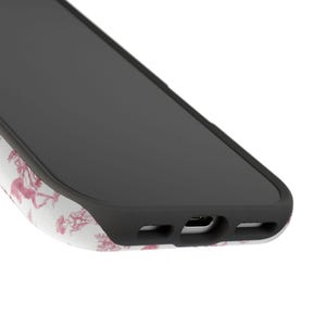 French Pink Toile Magsafe Cute Phone Case for Iphone Gift for Her, iPhone 16 Case | iPhone 15 Pro Max Case, Iphone 14, Iphone 14 Pro Max, Iphone 13, Iphone 12 - Studio40ParkLane