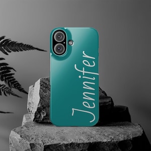 Personalized Initial Name Custom Slim Phone Cases for Iphone 16 Pro Max | iPhone 15 Case | iPhone 15 Pro Max Case, Iphone 14, 13, 12, 11,