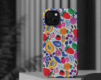 Summer Fruit Coquette Magsafe Cute Phone Case for Iphone Gift for Her, | iPhone 15 Case | iPhone 15 Pro Max Case, Iphone 14, Iphone 14 Pro