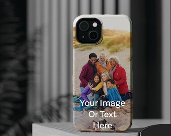 Personalized Custom Family or Pet Magsafe Cute Phone Case for Iphone Gift for Her, | iPhone 15 Case | iPhone 15 Pro Max Case, Iphone 14,