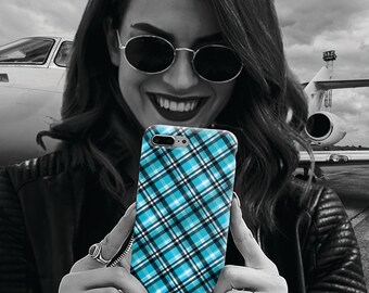 Checkered Plaid Magsafe Gift for Her Cute Phone Case for Iphone, | iPhone 16 | iPhone 15 Pro Max, Iphone 14 Pro Max, 13 12 11 10 9 8 7