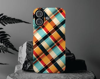 Slim Checkered Plaid Gift for Her Cute Phone Cases for Iphone 16 Pro Max | iPhone 15 Case | iPhone 15 Pro Max Case, Iphone 14, 13, 12, 11,