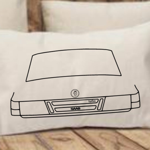 Saab throw pillow cover