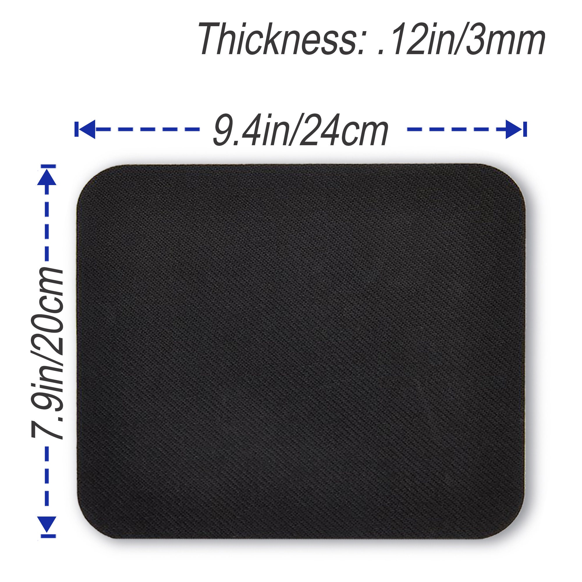 Blank Sublimation Mouse Pad, Sub Mouse Pad, Sublimation Blanks, 9.25 i –  GlitterGiftsAndMore