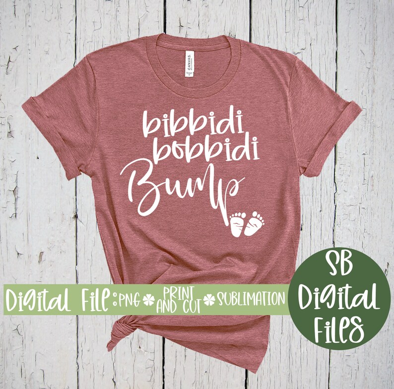 bibbidi bobbidi bump shirt