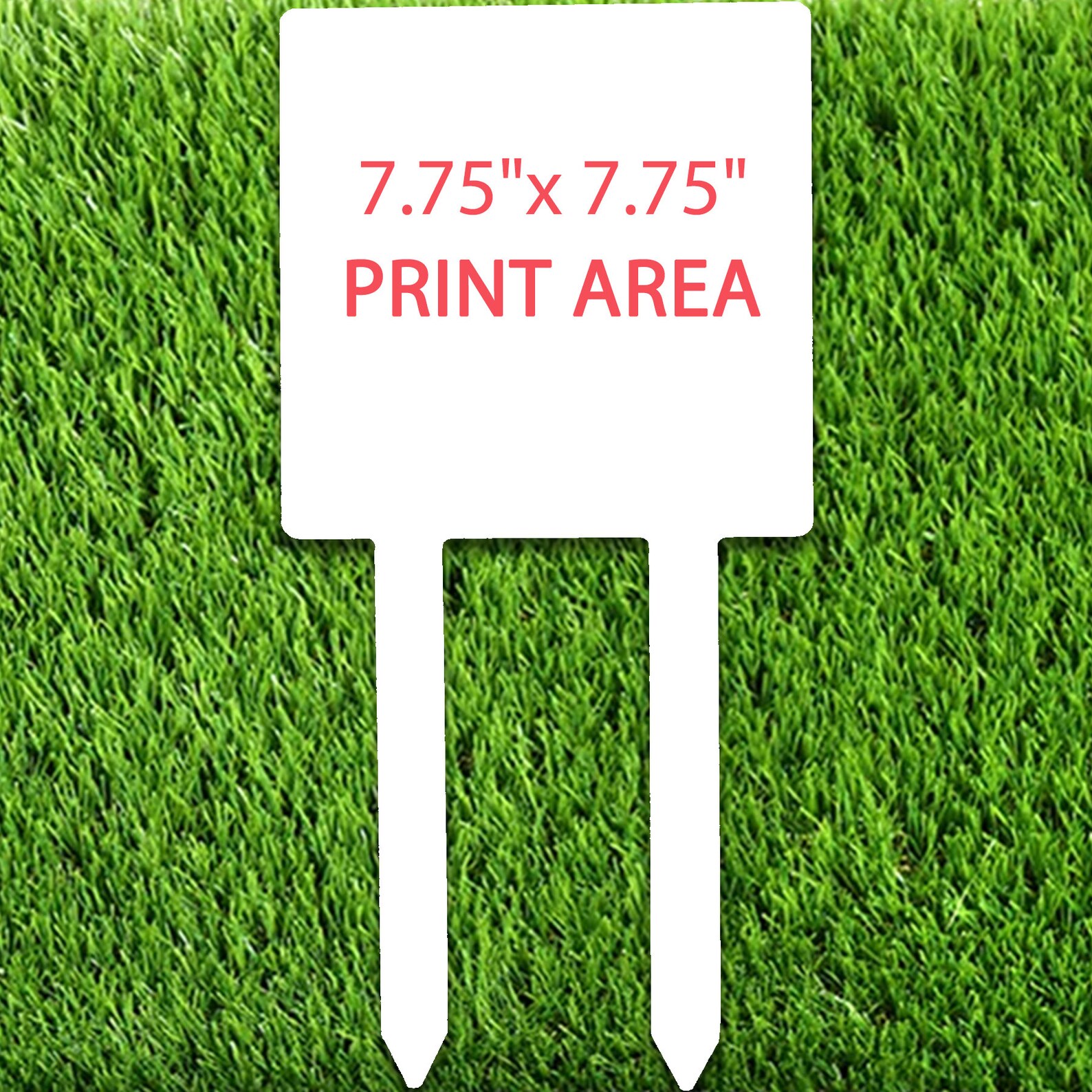 Aluminum Garden Sign Sublimation Blank 7.75 Square Etsy