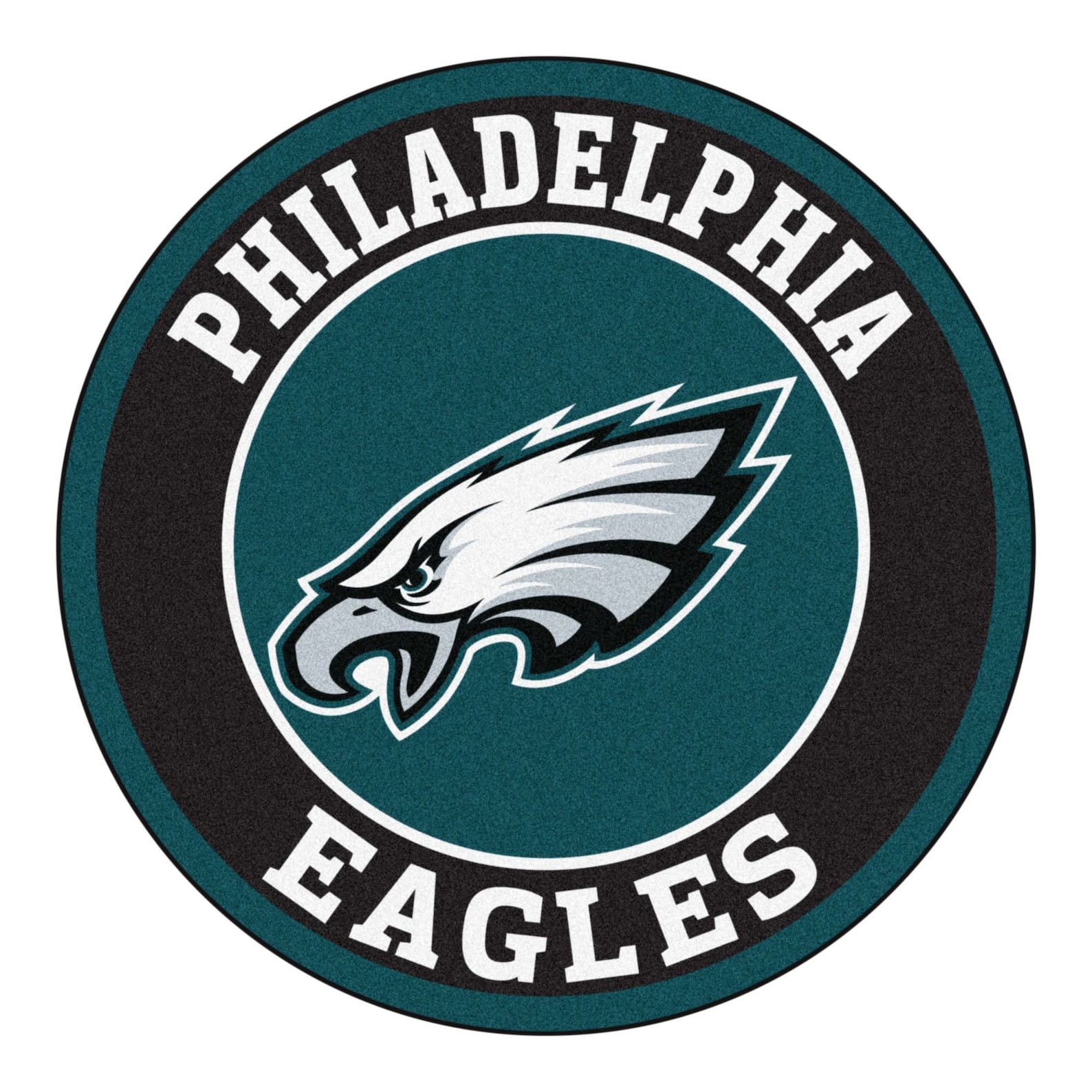 Logo Philadelphia Eagles Circle PERSONNALISABLE Logo Eagles Etsy