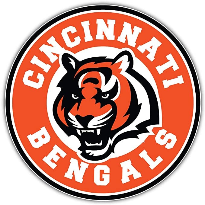 Cincinnati Bengals Circle Logo CUSTOMIZABLE Bengals Logo Etsy