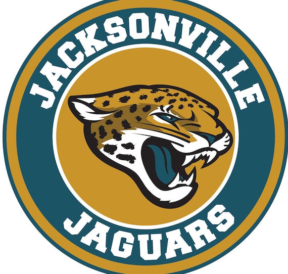 Jacksonville Jaguars Circle Logo CUSTOMIZABLE Jaguars Logo - Etsy Australia