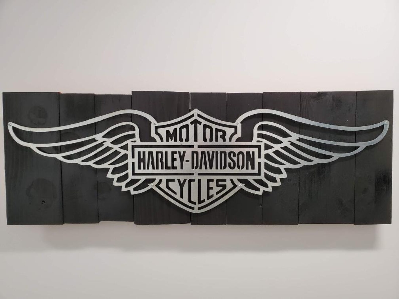 personalized harley davidson signs