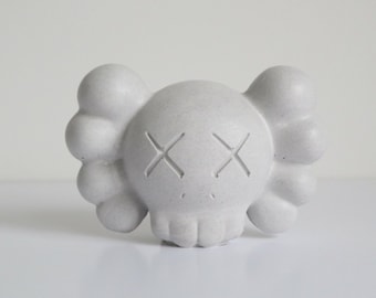 Inspired Kaws Stone Figure Head Hypebeast Decor Piece