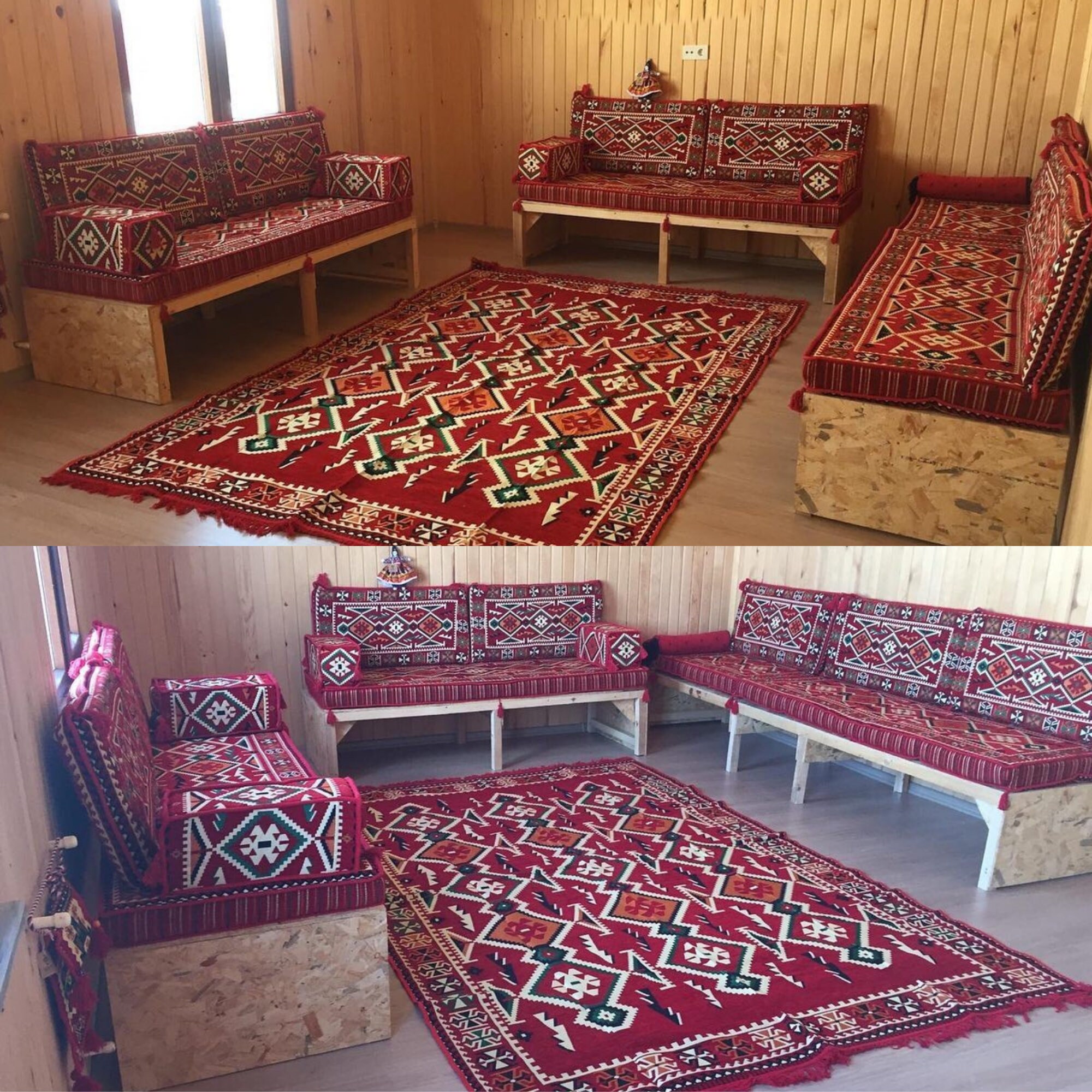 Arabische Boden Sofa Sitzset Türkische Arabische Boden | Etsy