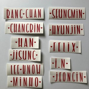 Stray Kids Lightstick Decals