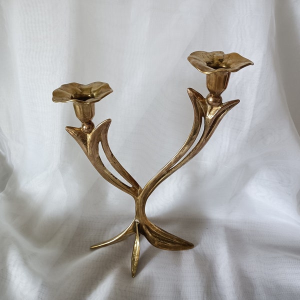Portacandele Vintage In Metallo – Set Da 2, Candelabri Conici Per Cene Romantiche, Matrimoni, Natale E Decorazioni