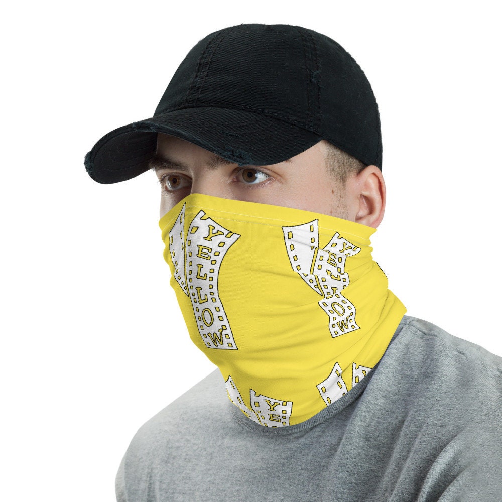 Yellow Productions Neck Gaiter Etsy