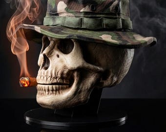 BADAZZ SKULLZ Mini Army, Boonie Cap, Vietnam, Jungle operations, 25th ID, tropic thunder