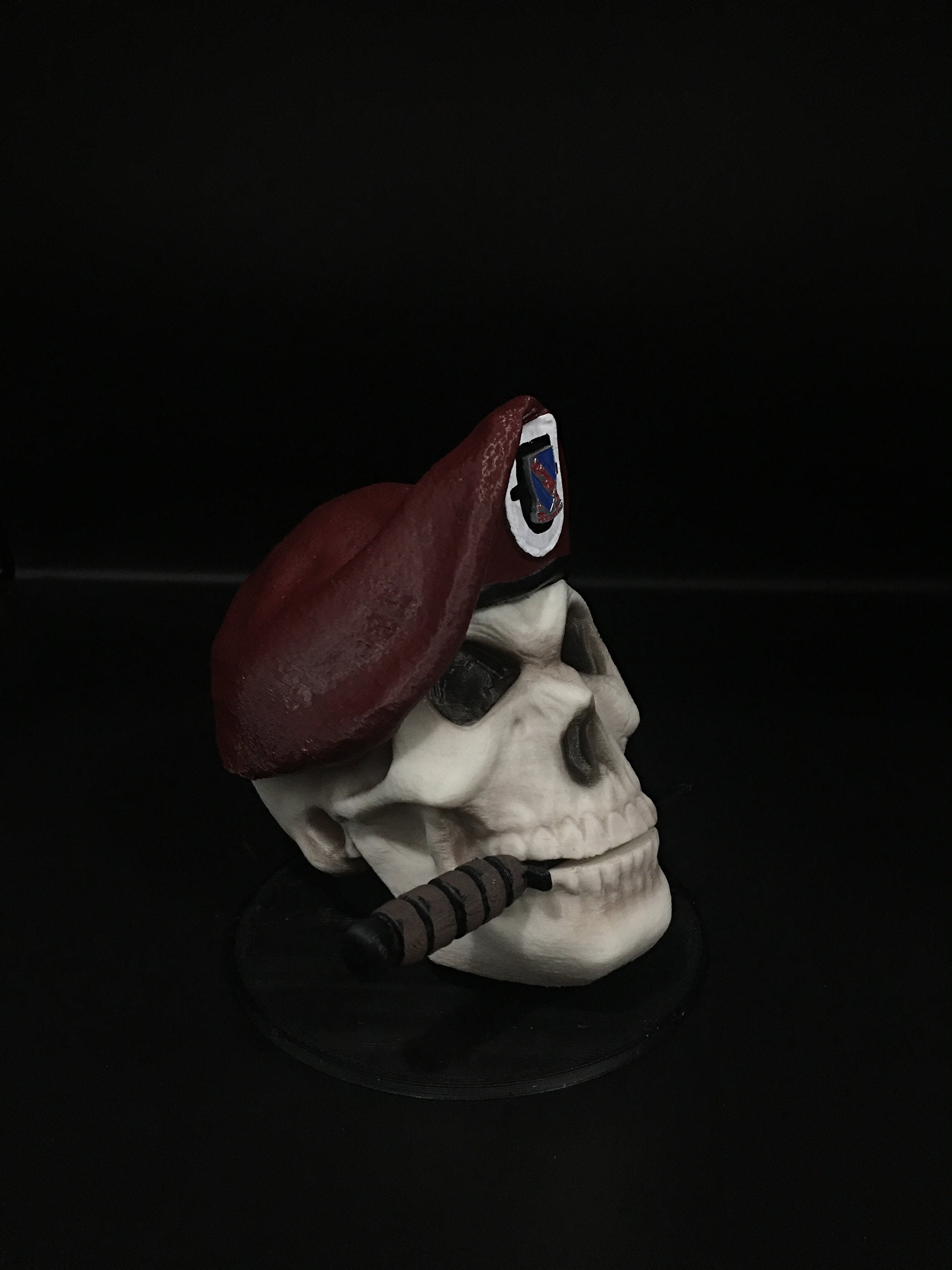 BADAZZ SKULLZ, Mini Skull, Maroon Beret, Airborne, Ranger, Special Forces, Sfab, or JTAC death From Above Custom Skull. - Etsy BADAZZ SKULLZ, Mini Skull, Maroon Beret, Airborne, Ranger, Special Forces, Sfab, or JTAC death From Above Custom Skull. - Etsy
