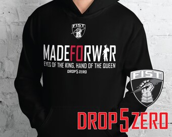 FIST Made For War Hoodie, Military Apparel
