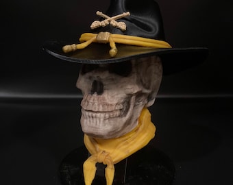 BADAZZ SKULLZ, mini Cavalry Skull, 1st Cavalry Division, Stetson, CAV Scout, 19D,