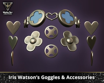 Iris Watson's Goggles and Accessories 3D Print Files