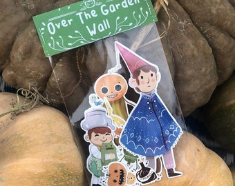 Over the garden wall Sticker Pack | Original Fanart HBO Series