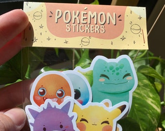 Poke Sticker Pack | Original Fanart
