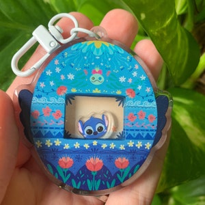 Shaker Stich | Tamagotchi Keychain Lilo & Stich Ohana Keyring