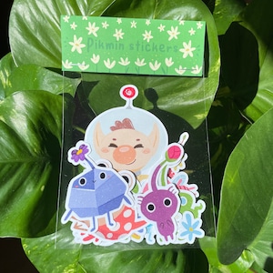 Pikmin-stickerpakket | Pikmin-stickerpakket | Illustratie Fanart