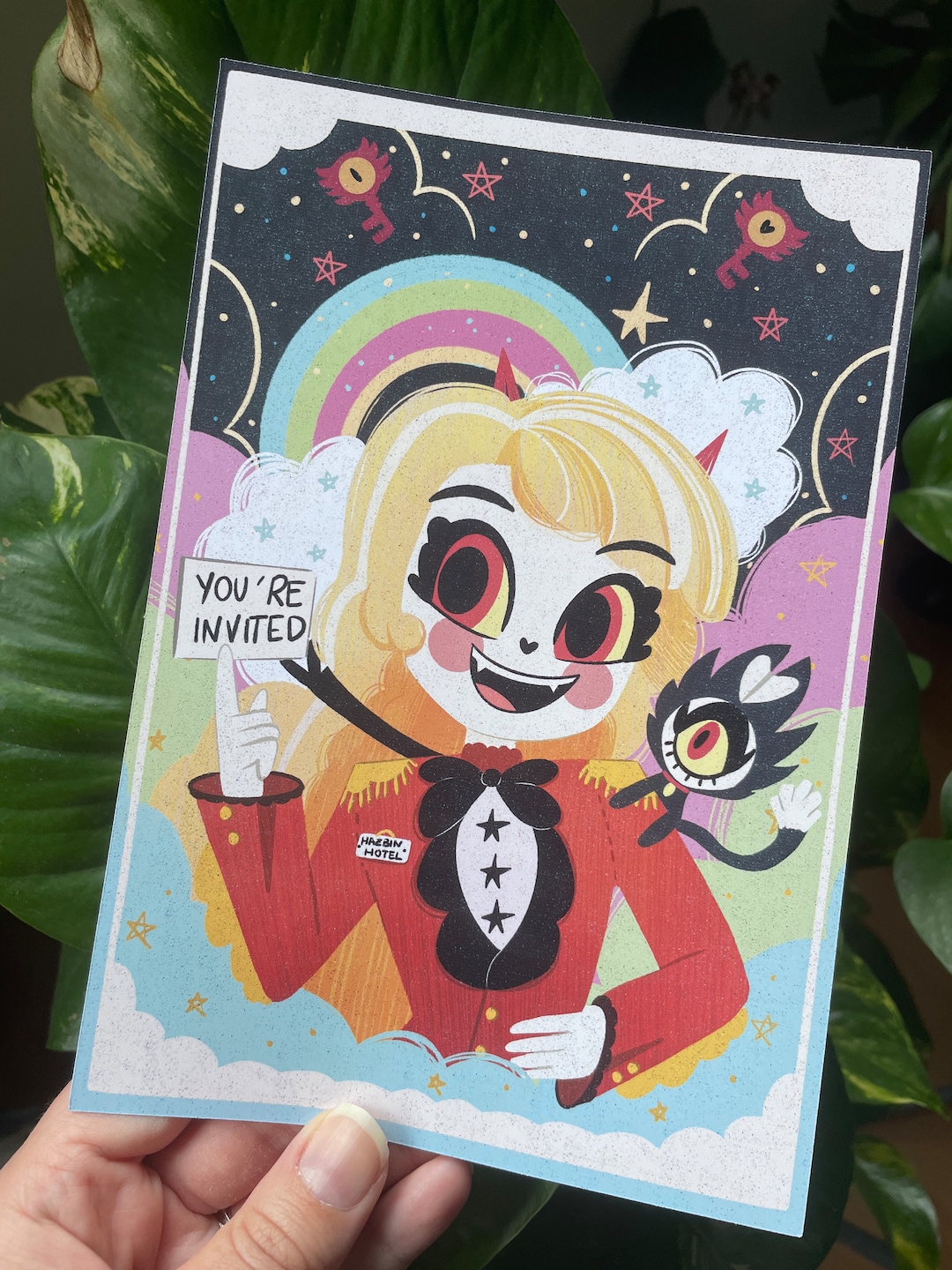 Print Hazbin Hotel A5 Size | Fanart Illustration Digital Art Fan Art - Etsy