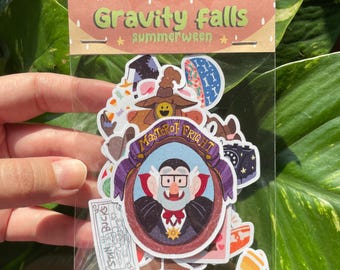 Summerween Gravity Falls Stickers Pack