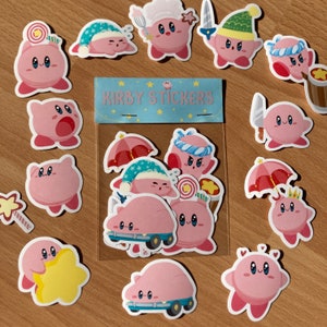 Kirby Sticker Pack | Original Fanart Videogame