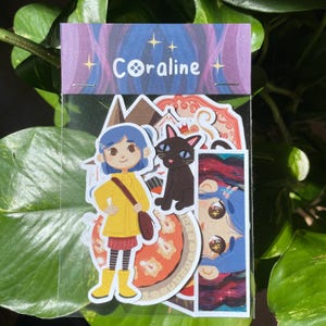 Coraline-Aufkleberpaket | Stickerpaket | Fanart