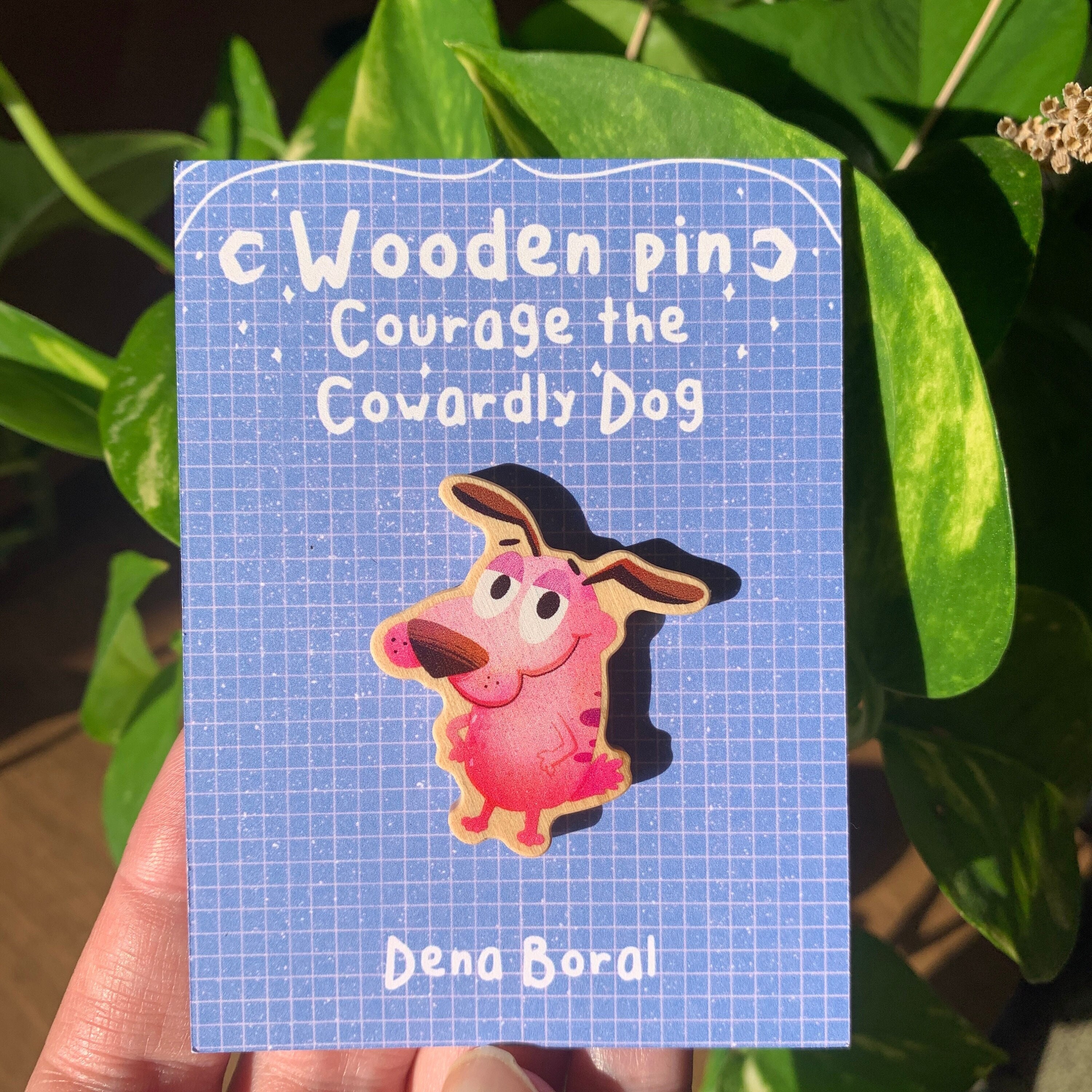 Courage the Cowardly Dog Beginner DIY Cross Stitch Kit 