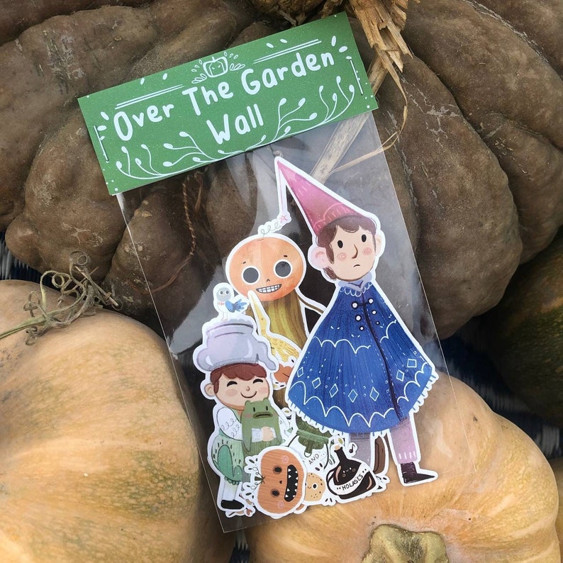 Over the Garden Wall Sticker Pack Original Fanart HBO Series Etsy