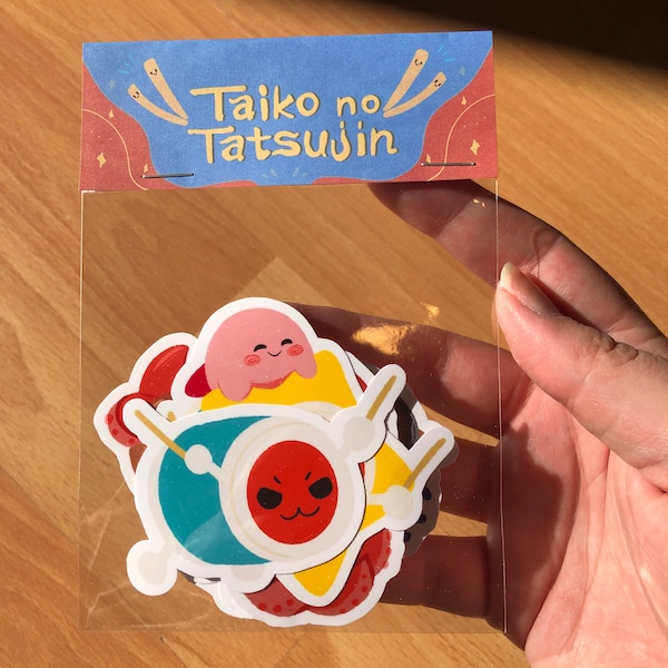 Pack Pegatinas Taiko No Tatsujin | Stickers Pack | Fanart