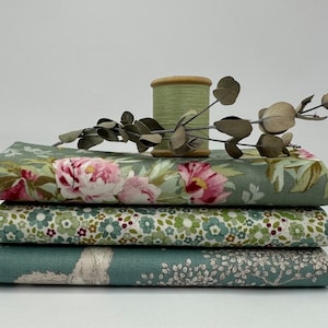 Tilda Stoffpaket "Woodland" SAGE von Tone Finnanger für Tilda Fabrics, 100% Baumwolle