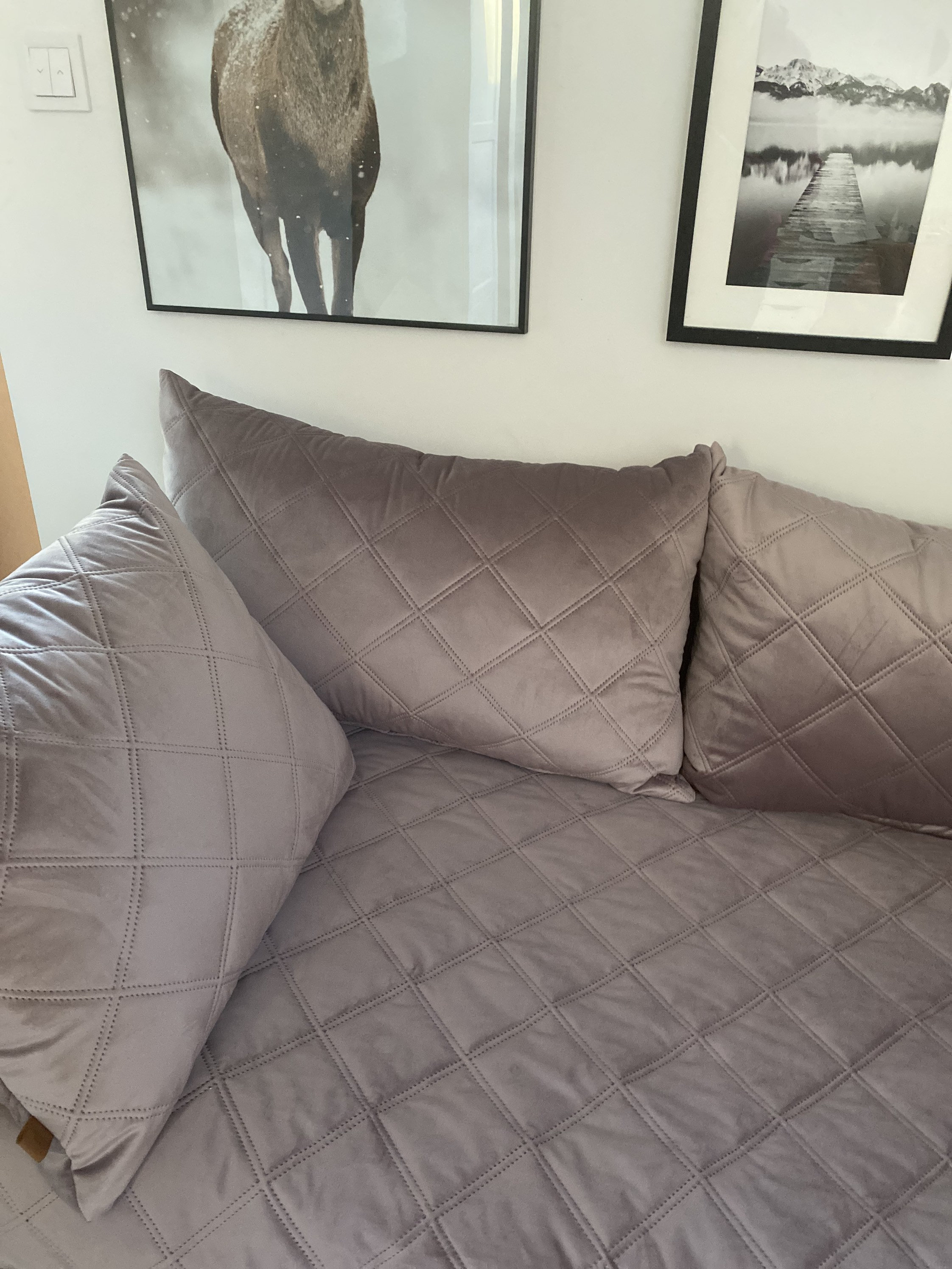 XXL Set for Hemnes Daybed Velvet Cover for Mattresses and Etsy UK