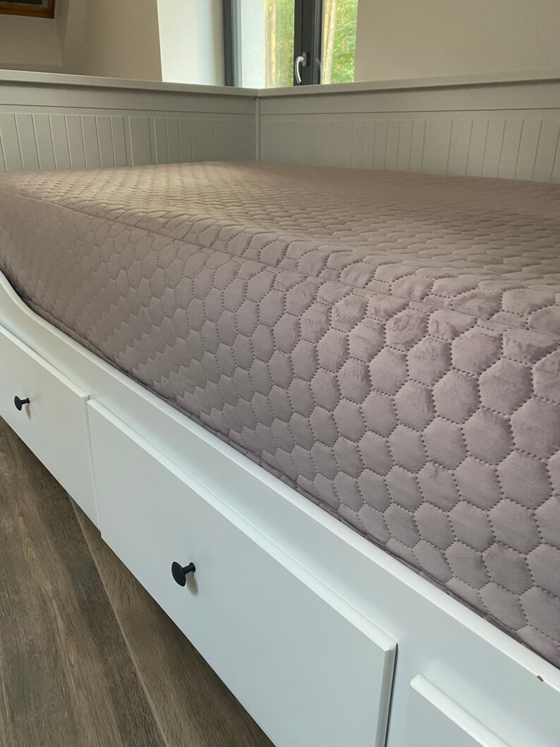 Velvet Cover for Mattresses for Hemnes Daybed Dusty Pink Etsy