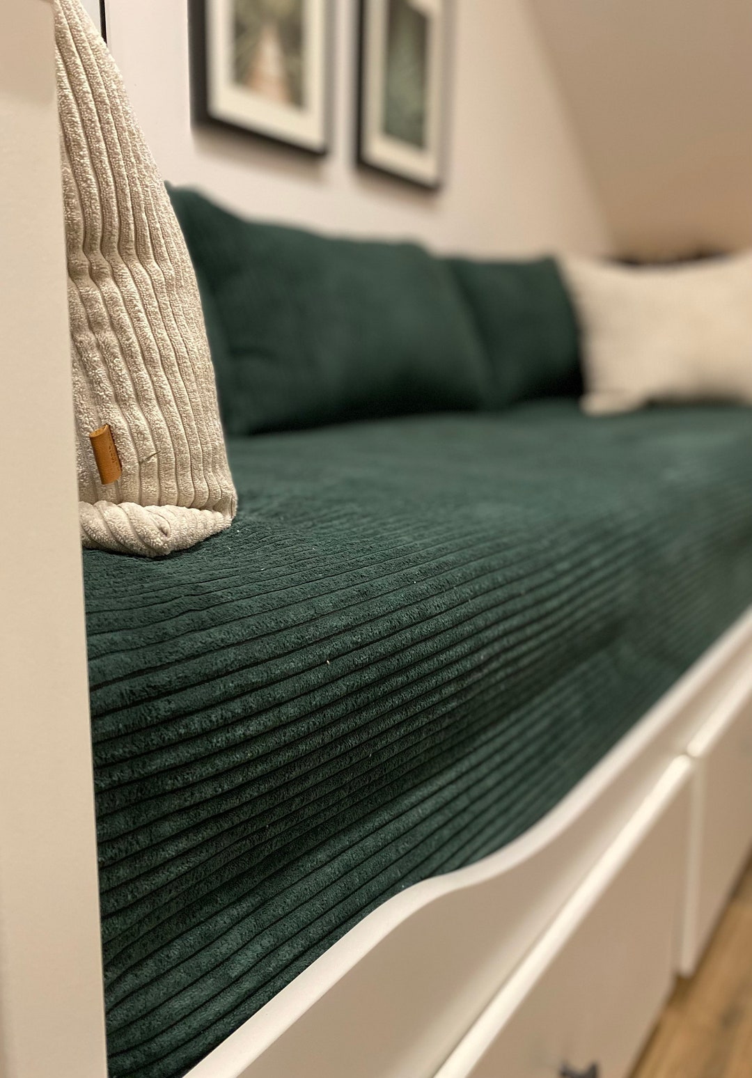 NEW Velvet Bedcover. Slipcover. Velvet Set. Hemnes Brimnes Daybed Cover