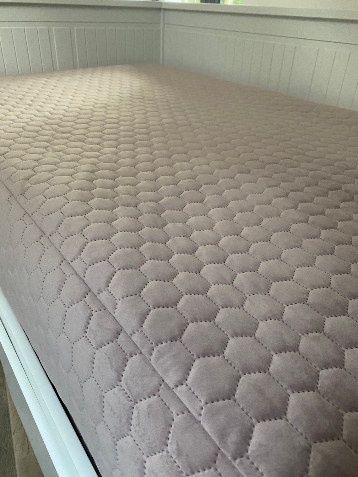 Velvet Cover for mattresses for Hemnes DayBed dusty pink Etsy