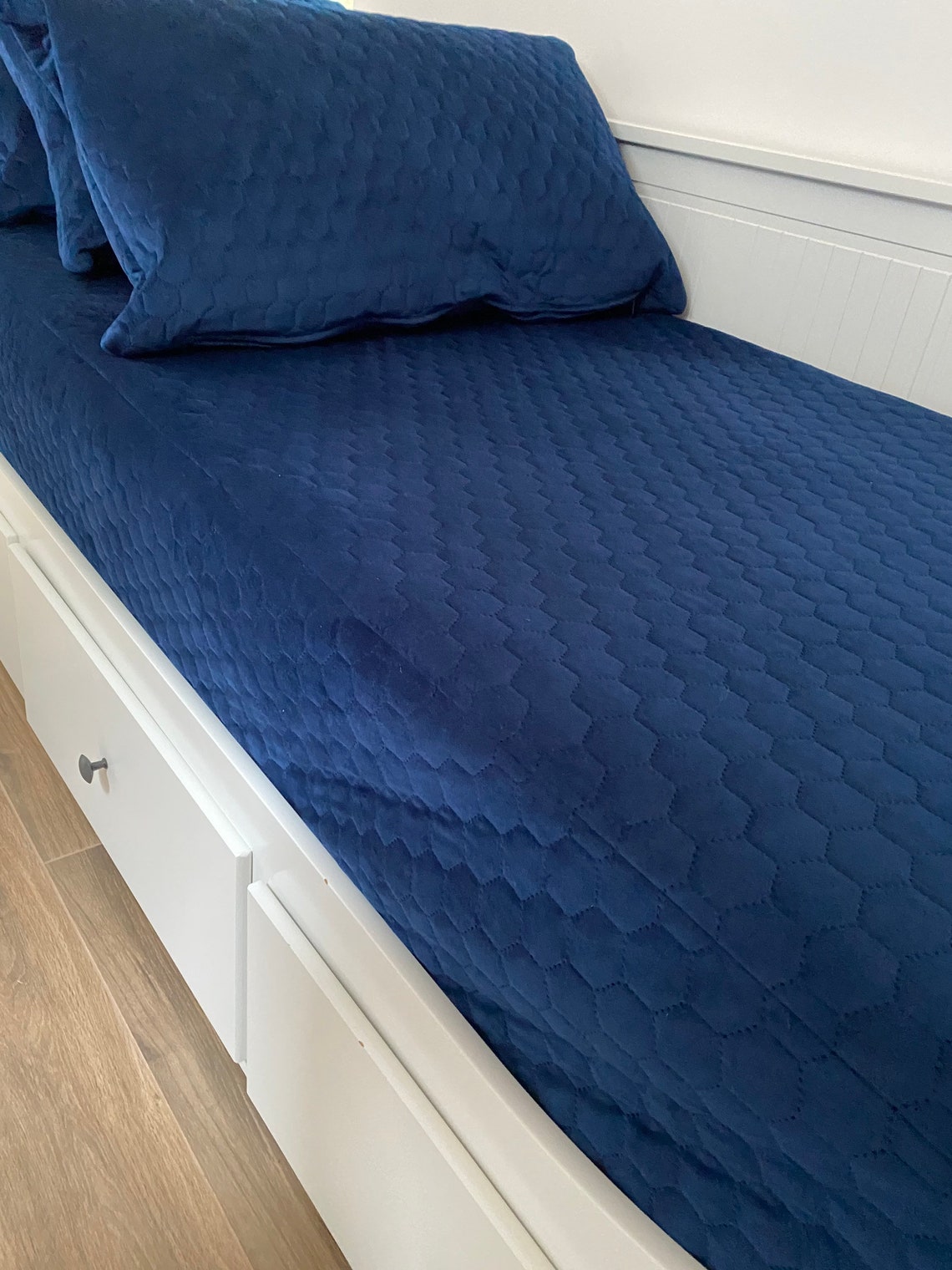 Grey Velvet Mattress Cover at Barbara Jackson blog