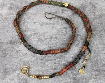 Macrame Dreadwrap • Hikkaduwa • to clip in in a hippie look as a gift idea