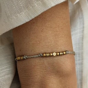 Minimalistisches personalisiertes boho Armband • Singapur • Freundschaftsarmband Armkettchen als Geschenkidee für Frauen