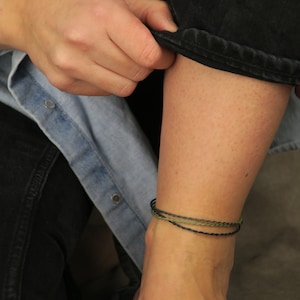 Minimalist surfer anklet Bali anklet as a gift for your best friend image 3