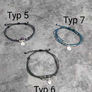 Personalisiertes feines Fußkettchen Tokio gipsy Fußkette mit Messingornamenten im Hippielook als Geschenkidee für Damen Bild 8