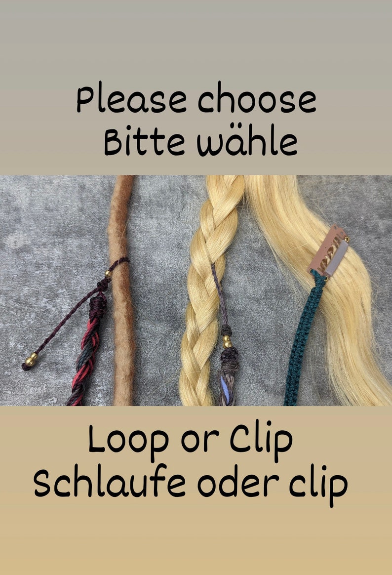 Makramee boho Federschmuck Kalkutta Haarclip mit Federn im Hippielook als Geschenkidee Bild 3